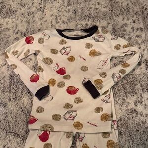 Burt’s bees unisex Kids Cookie and Milk Pajama Set